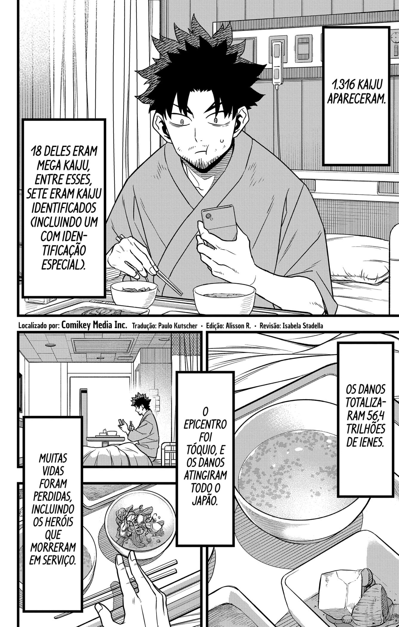 Read Kaiju No. 8 (pt) Manga Online