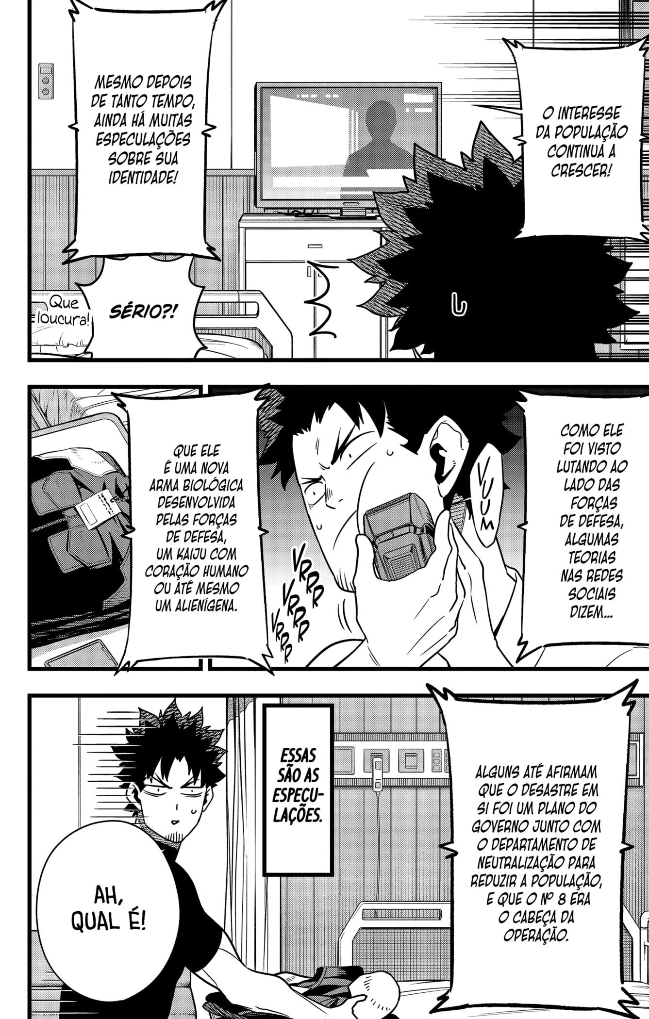 Read Kaiju No. 8 (pt) Manga Online