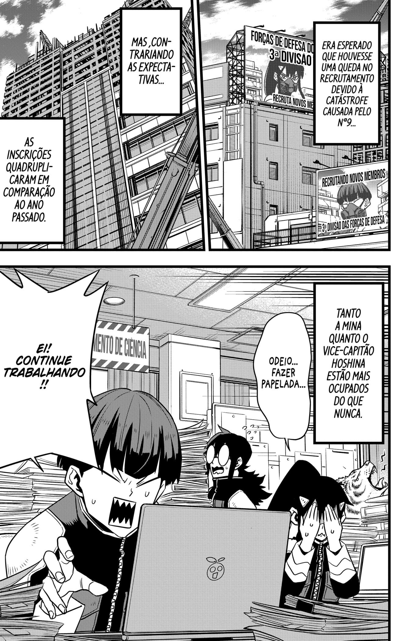 Read Kaiju No. 8 (pt) Manga Online