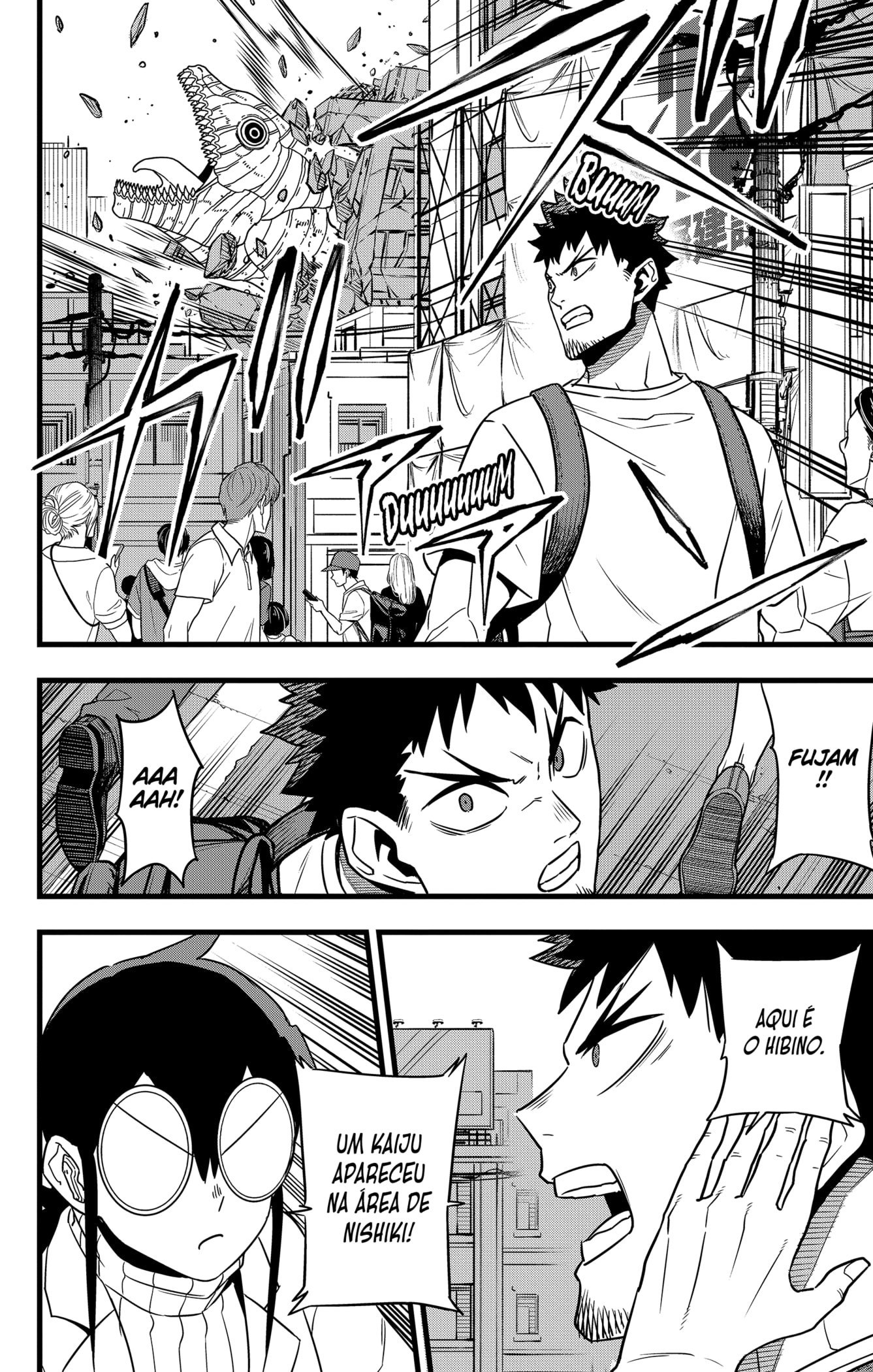 Read Kaiju No. 8 (pt) Manga Online