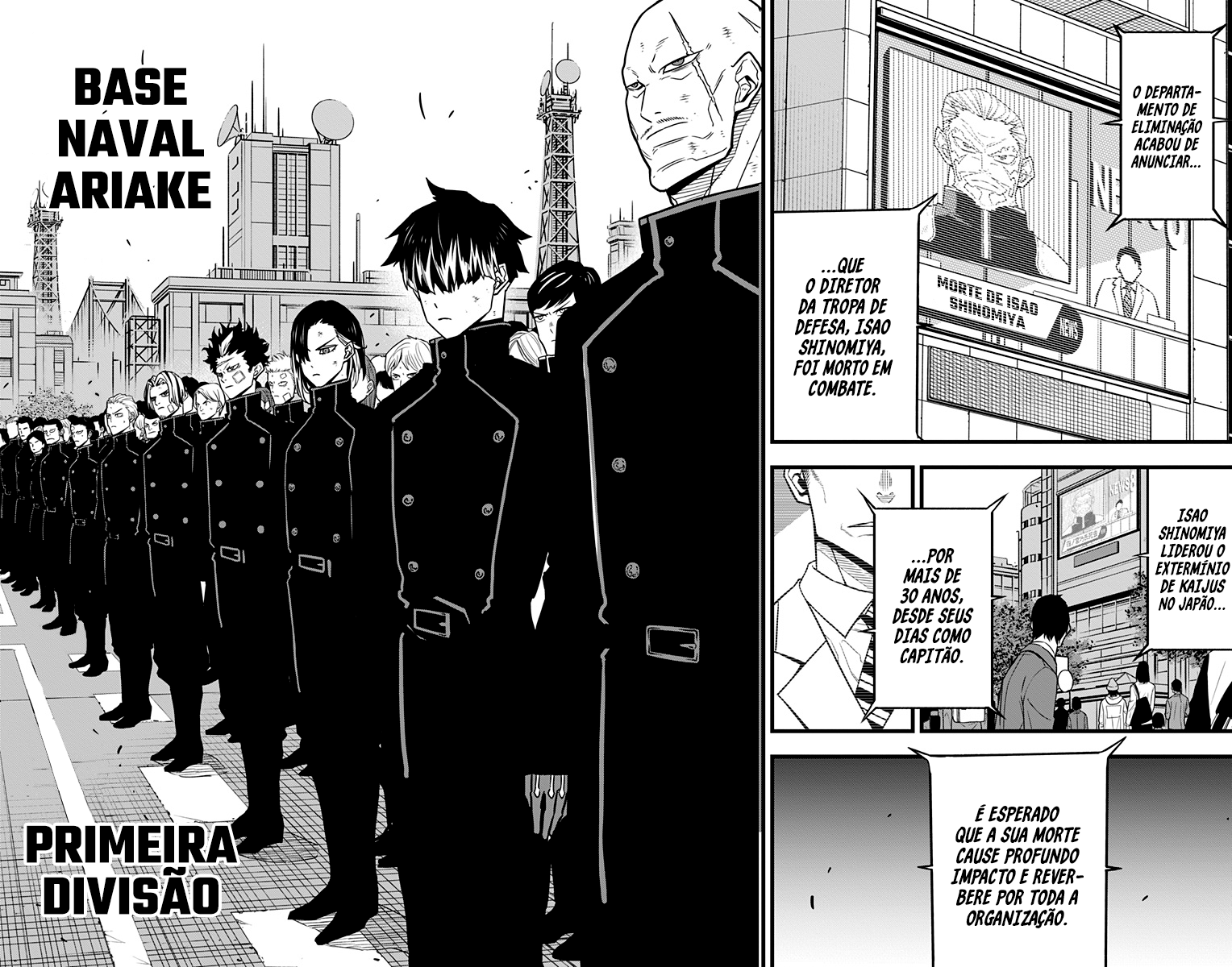 Read Kaiju No. 8 (pt) Manga Online