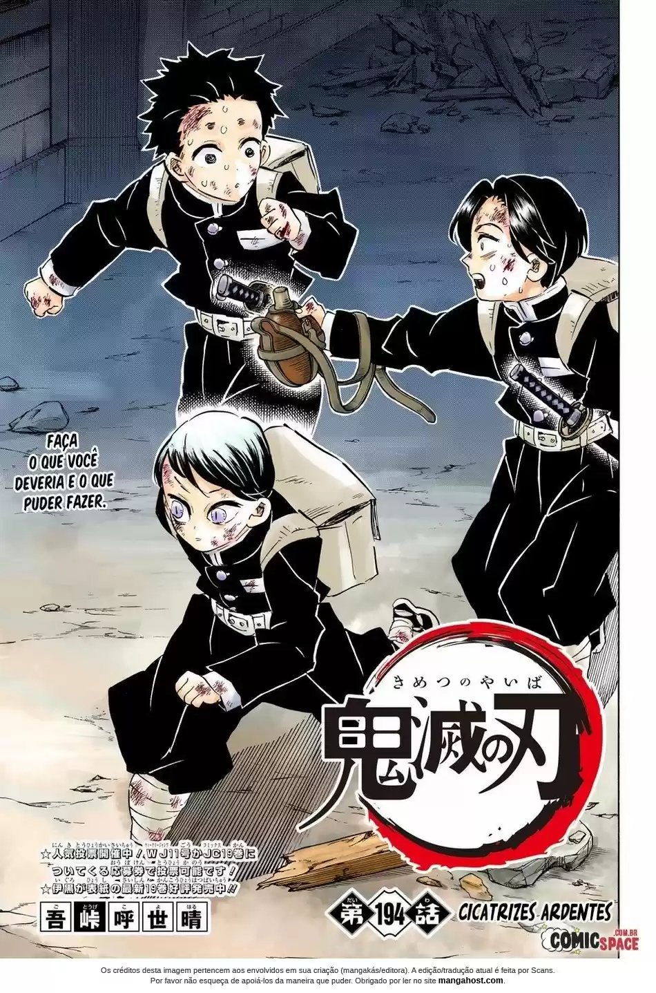 Read Kimetsu no Yaiba (pt) Manga Online