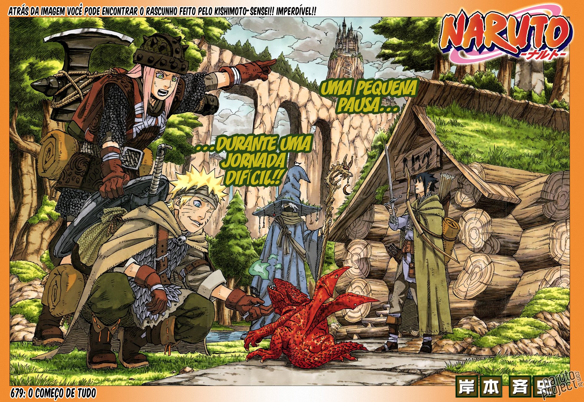 Read Naruto (pt) Manga Online