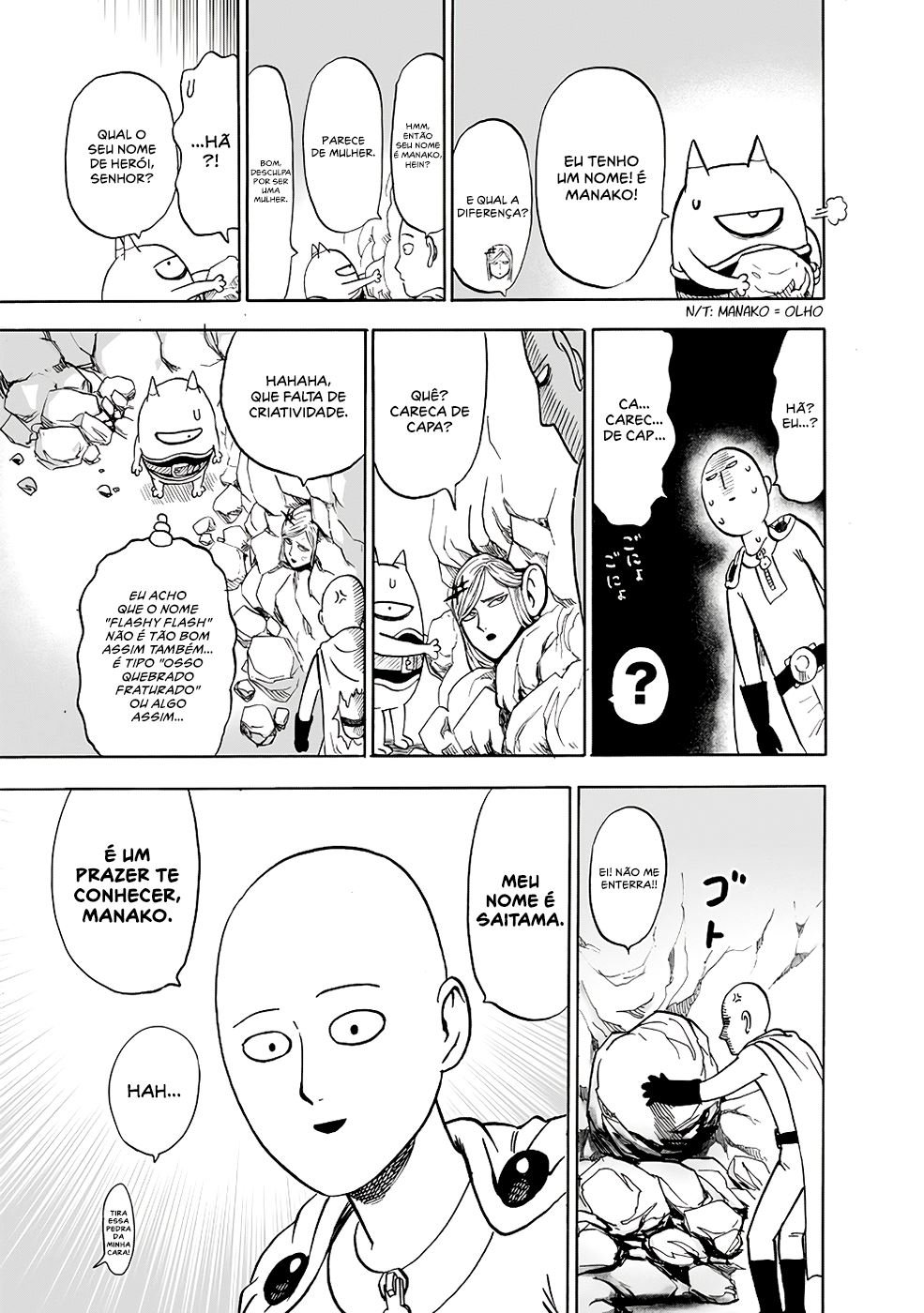 Read One Punch Man (pt) Manga Online