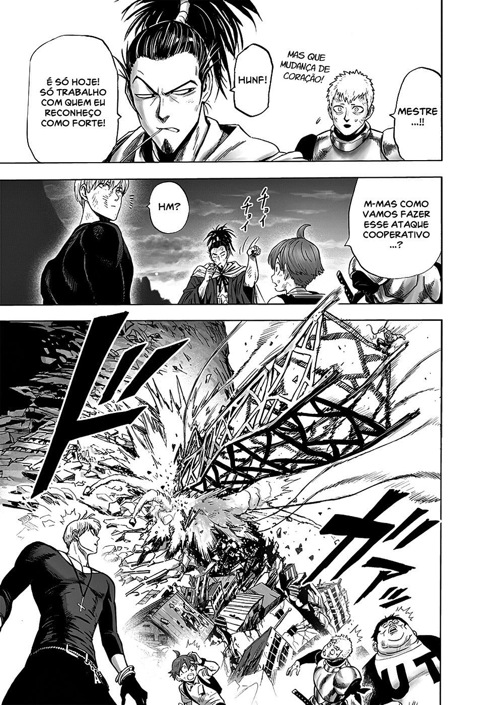 Read One Punch Man (pt) Manga Online