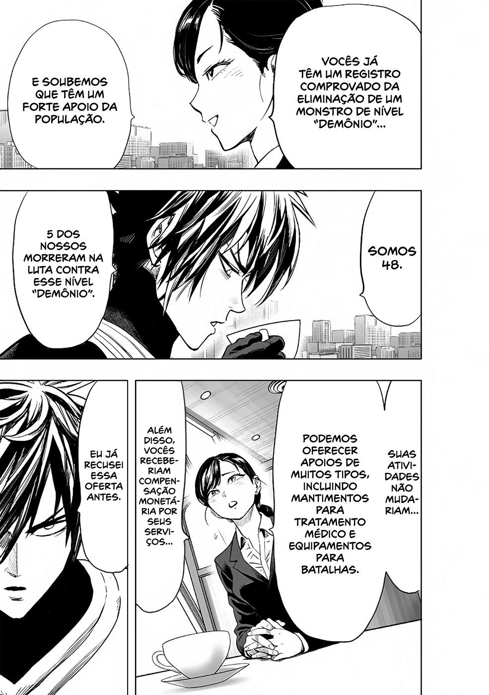 Read One Punch Man (pt) Manga Online