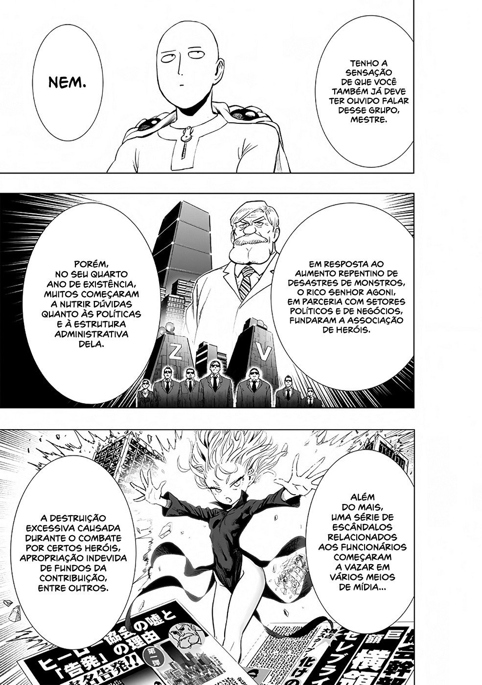 Read One Punch Man (pt) Manga Online