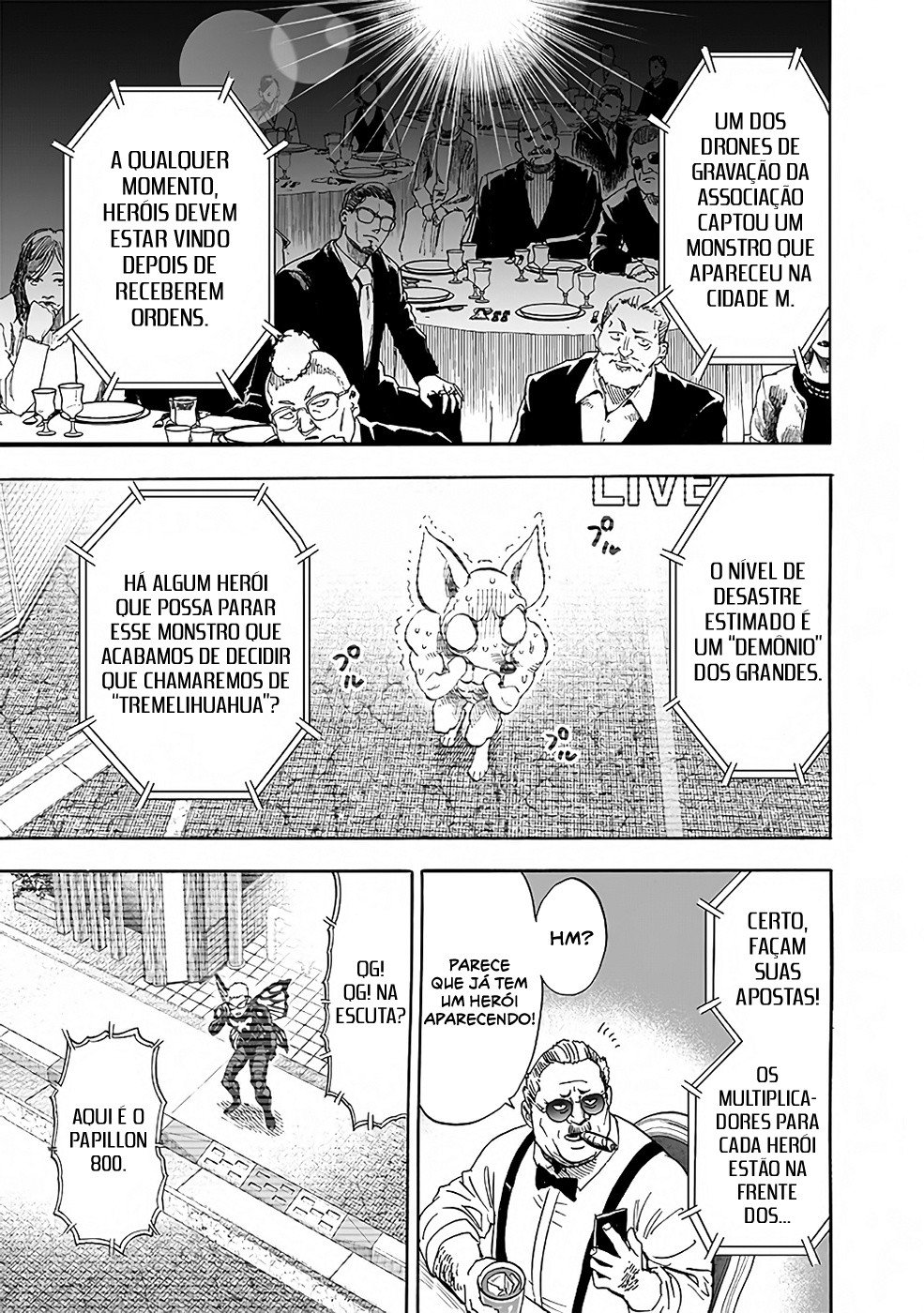 Read One Punch Man (pt) Manga Online