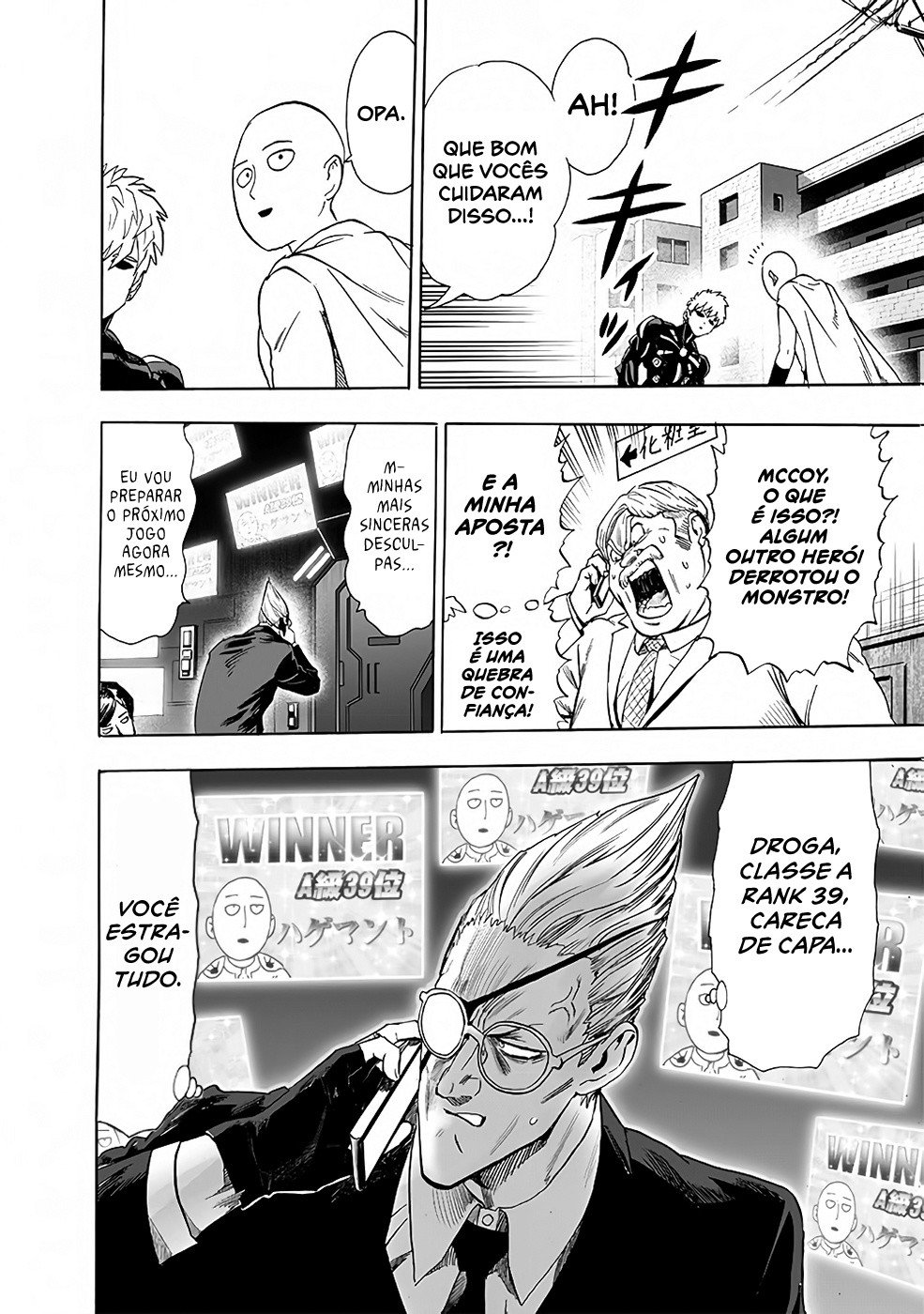 Read One Punch Man (pt) Manga Online