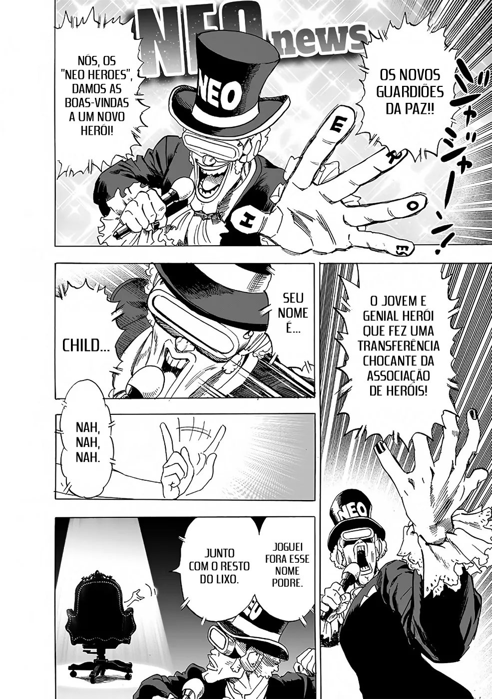 Read One Punch Man (pt) Manga Online