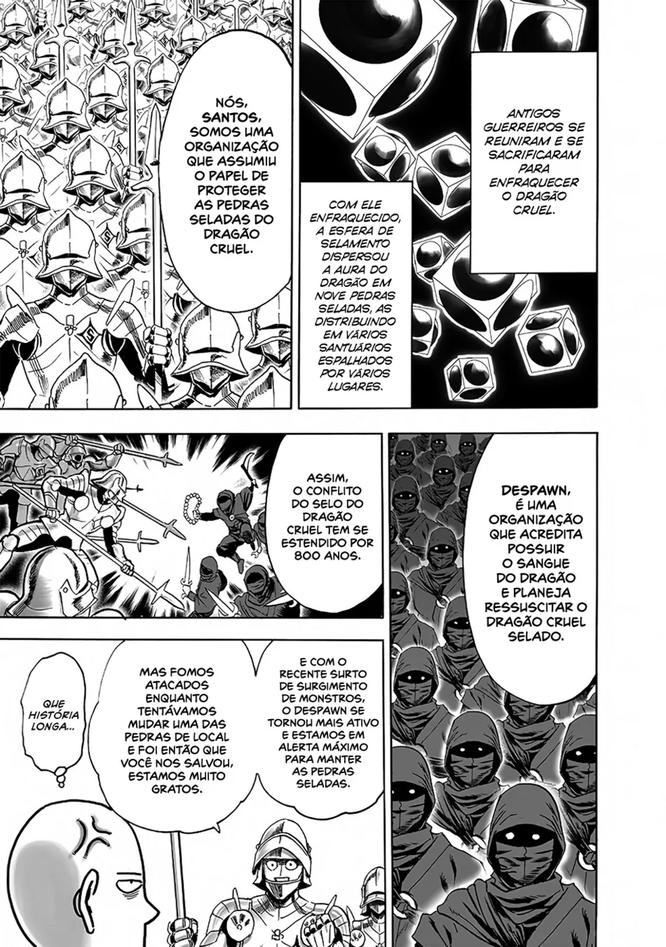 Read One Punch Man (pt) Manga Online