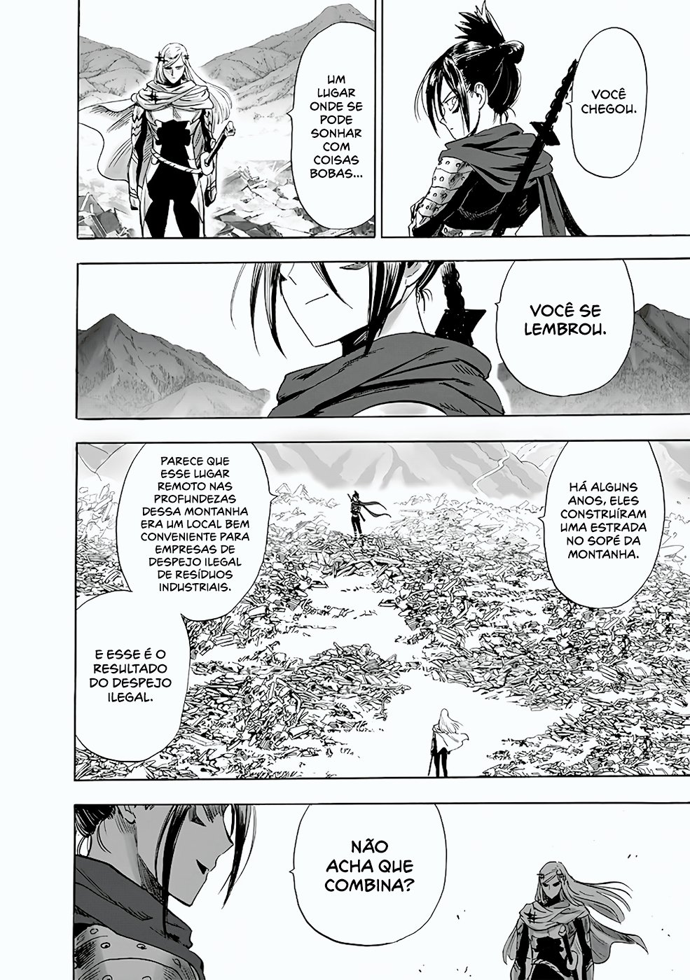 Read One Punch Man (pt) Manga Online