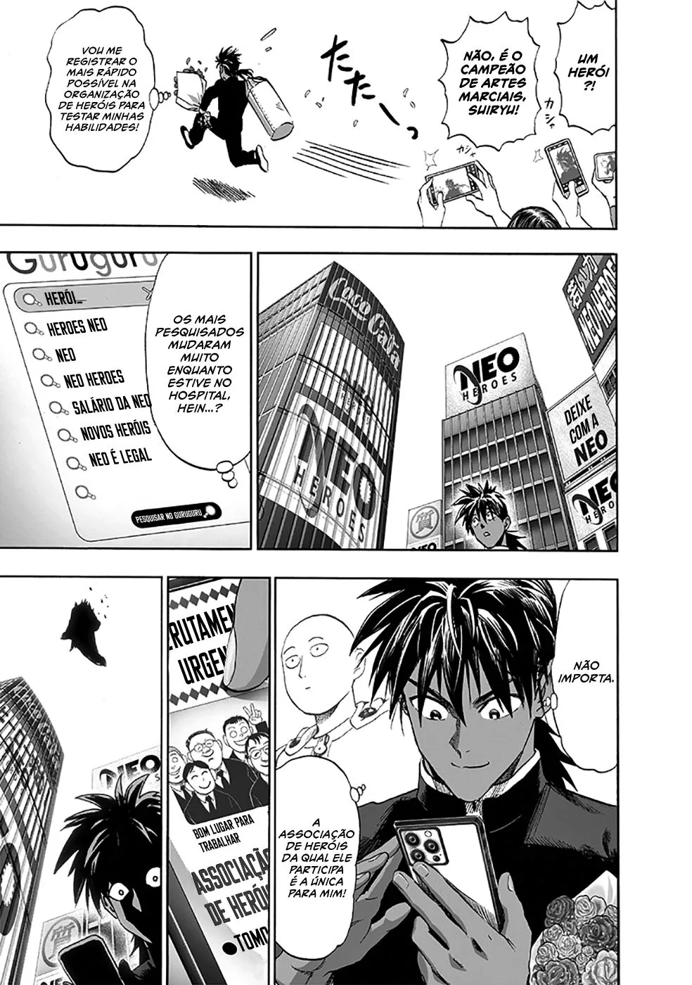 Read One Punch Man (pt) Manga Online