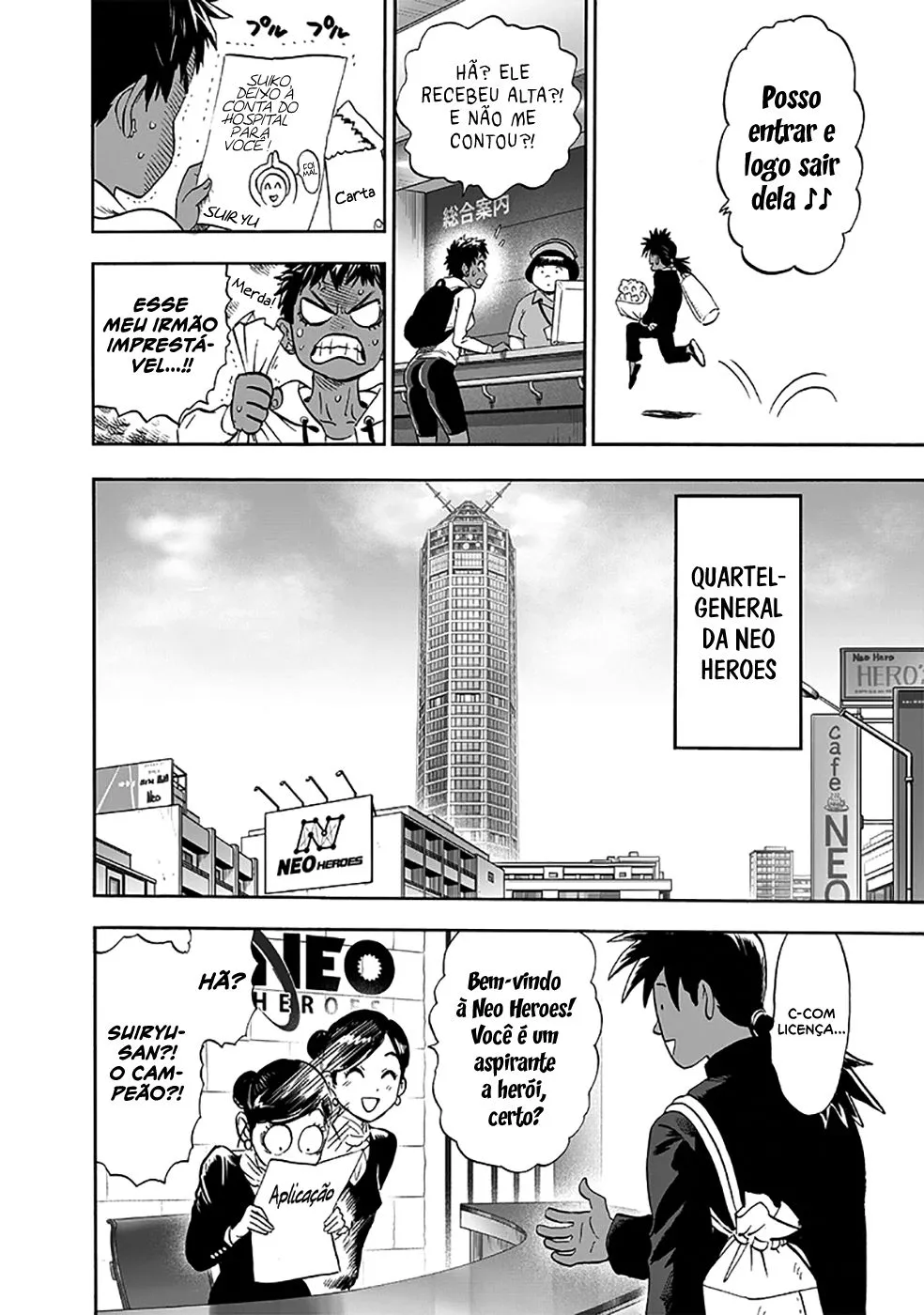 Read One Punch Man (pt) Manga Online