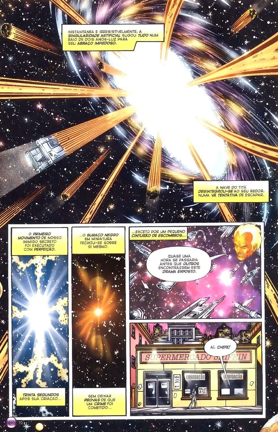 Read Saga do Infinito (pt) Manga Online