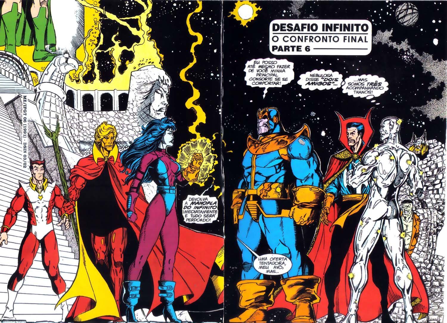 Read Saga do Infinito (pt) Manga Online