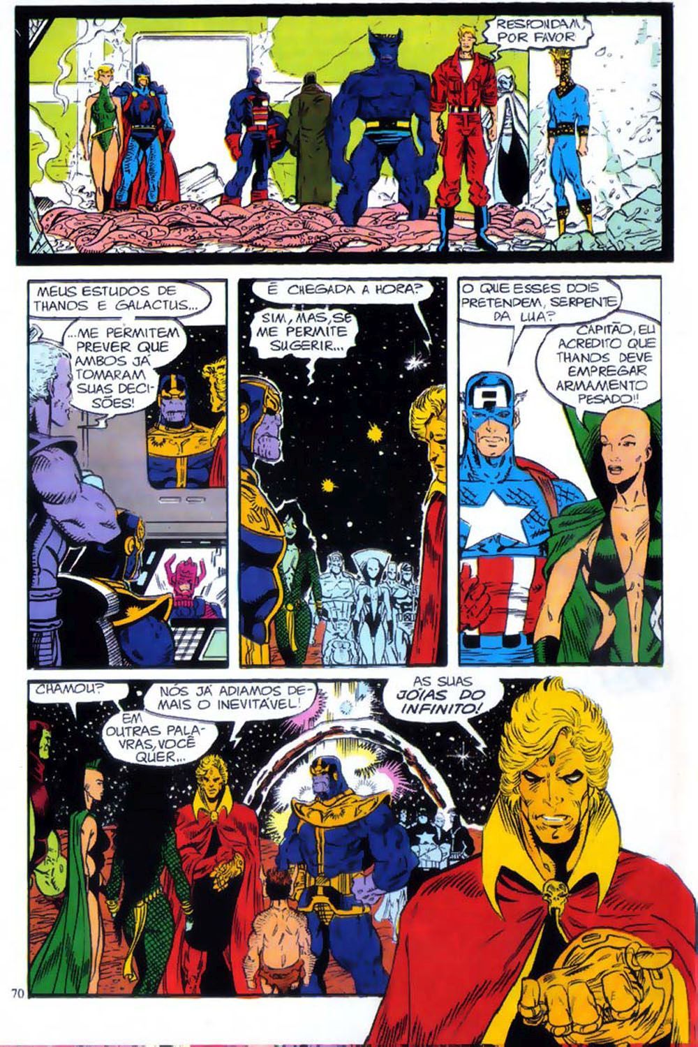 Read Saga do Infinito (pt) Manga Online