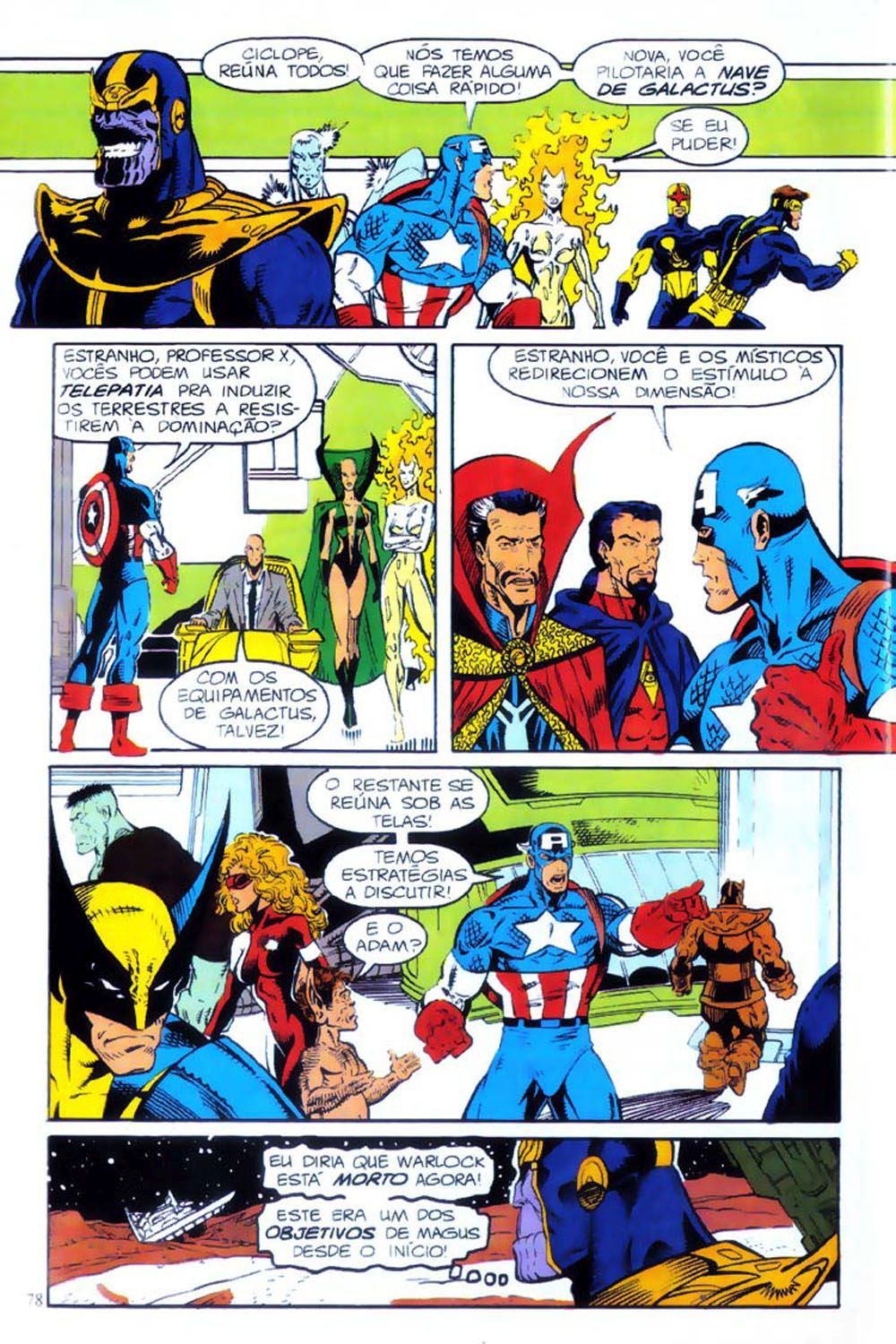 Read Saga do Infinito (pt) Manga Online