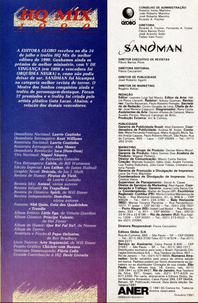 Read Sandman (pt) Manga Online