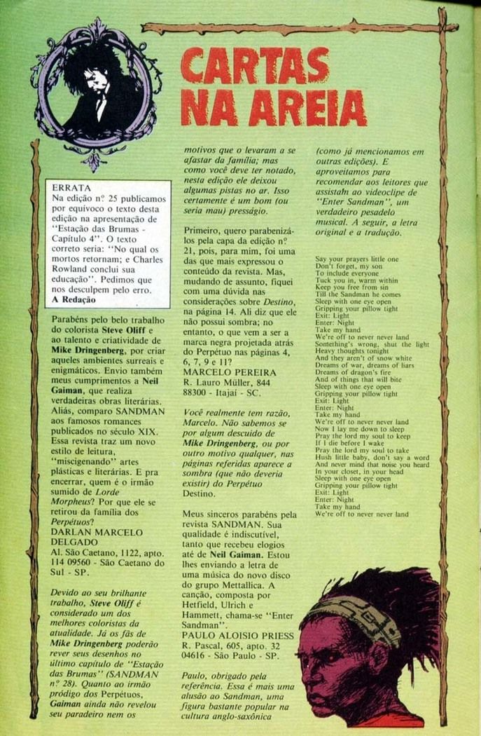 Read Sandman (pt) Manga Online