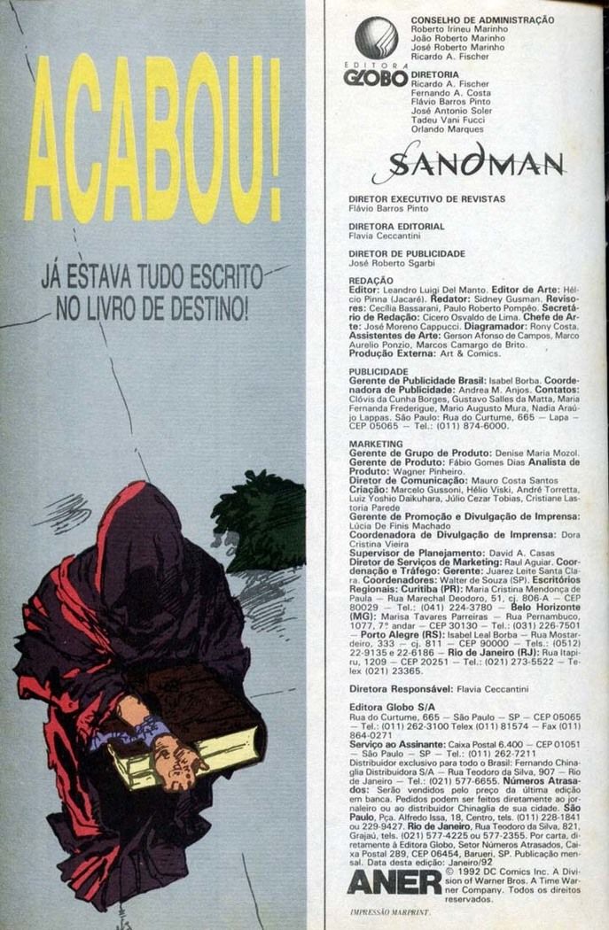 Read Sandman (pt) Manga Online