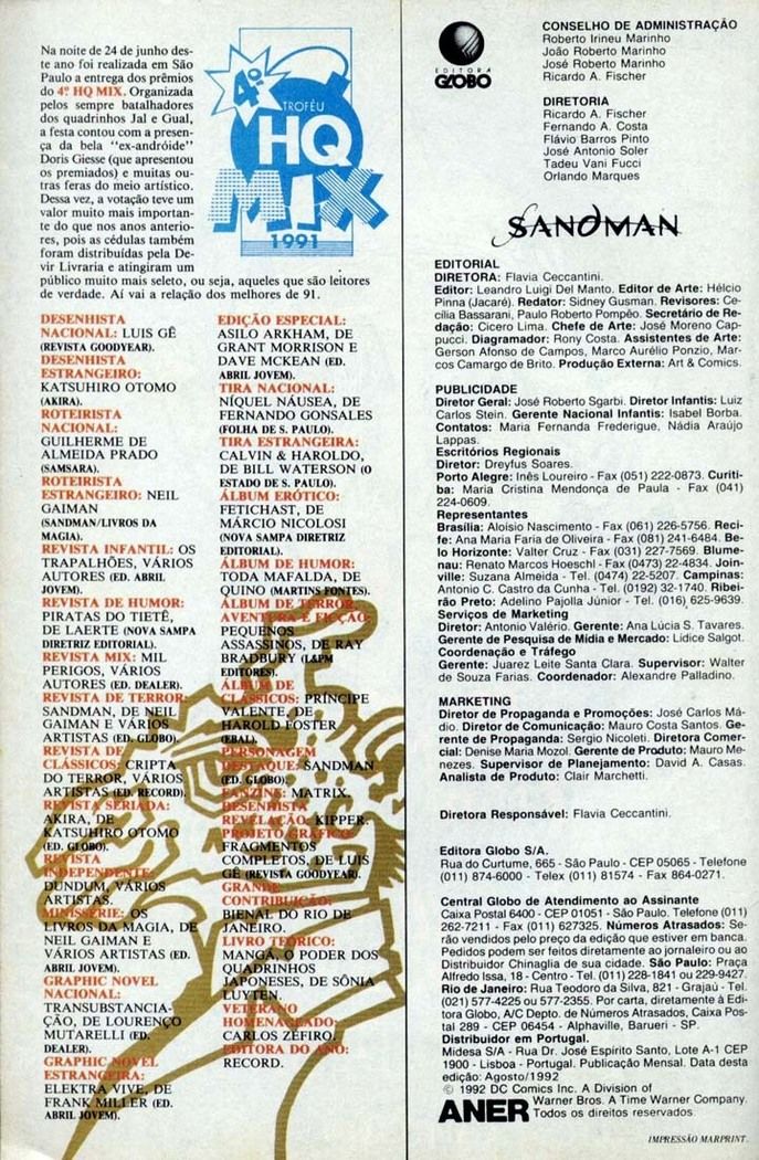 Read Sandman (pt) Manga Online