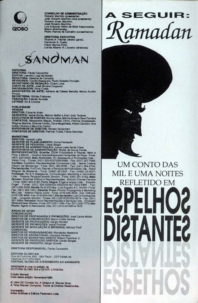 Read Sandman (pt) Manga Online