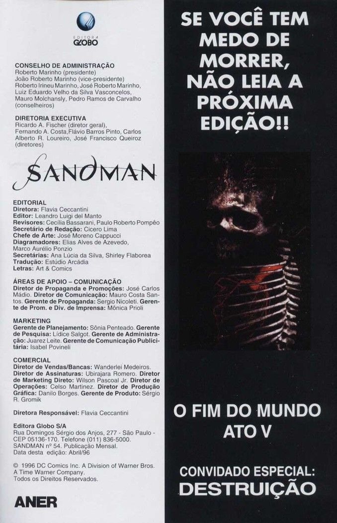 Read Sandman (pt) Manga Online