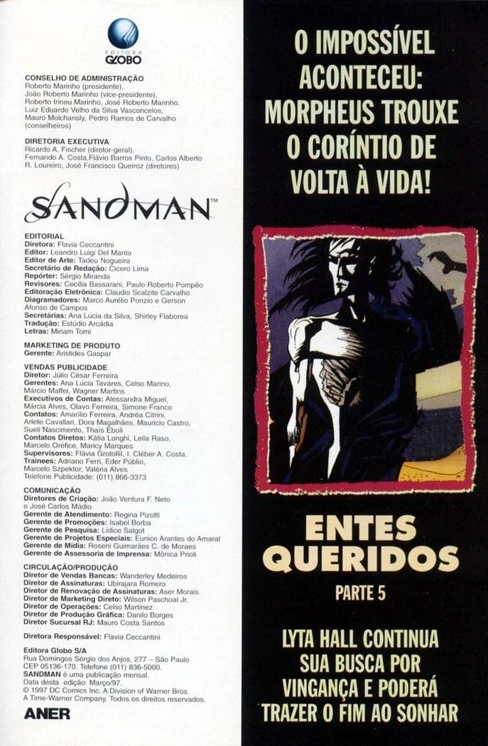 Read Sandman (pt) Manga Online