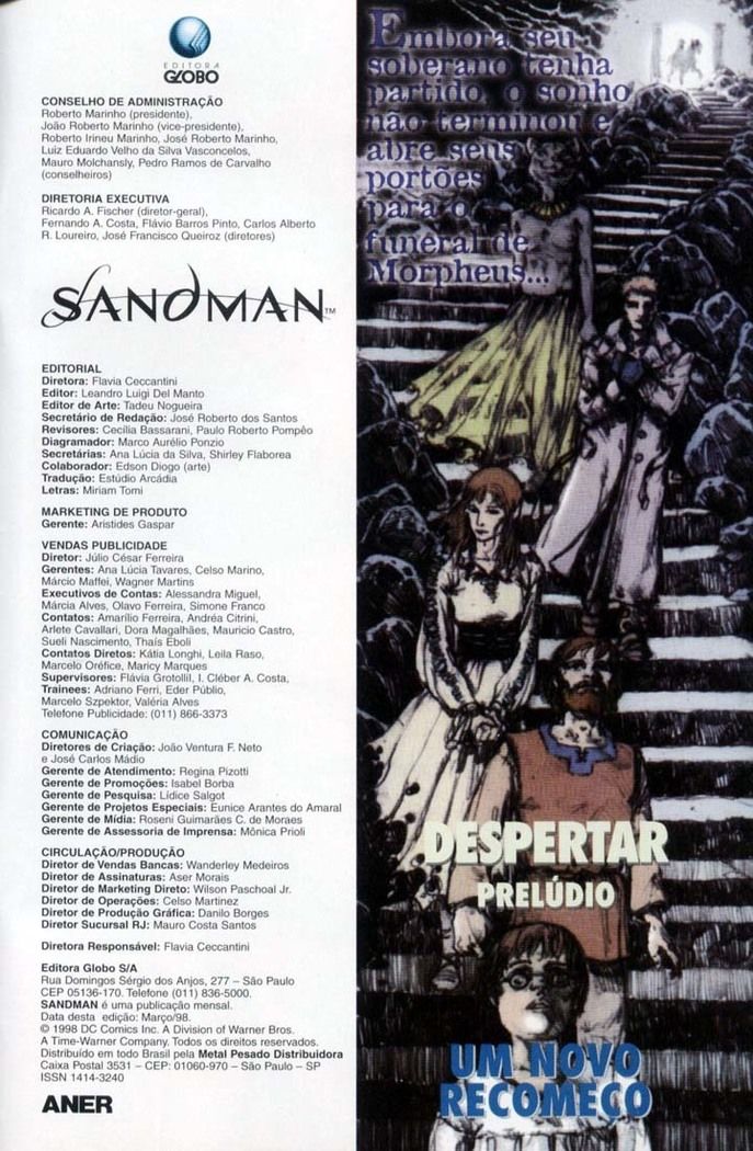 Read Sandman (pt) Manga Online