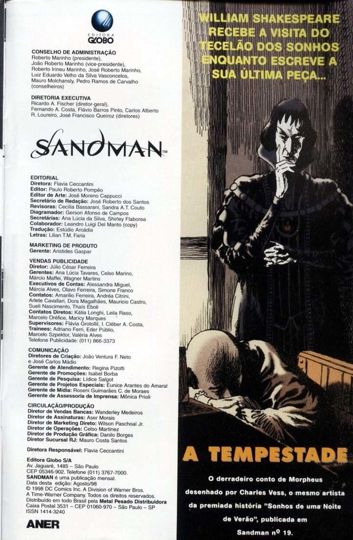 Read Sandman (pt) Manga Online