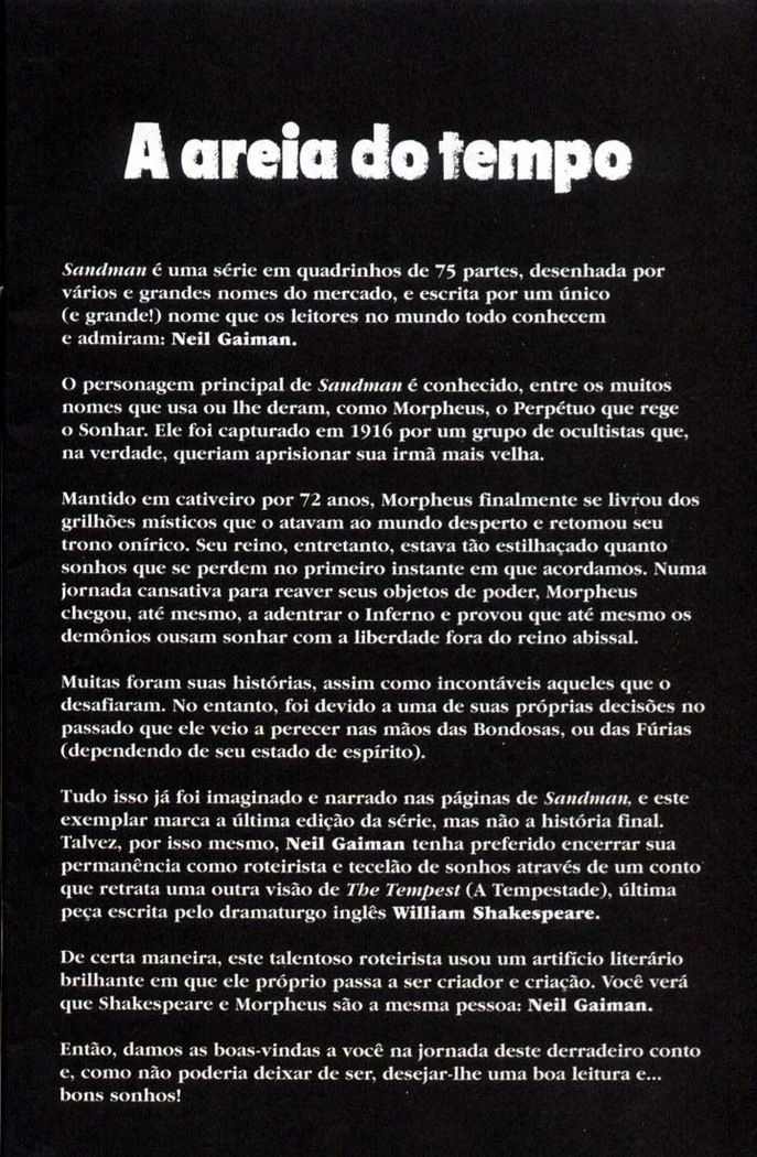 Read Sandman (pt) Manga Online