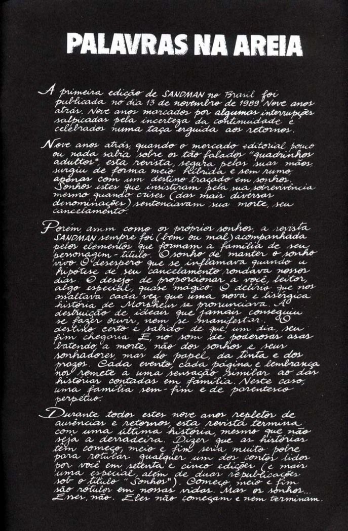 Read Sandman (pt) Manga Online