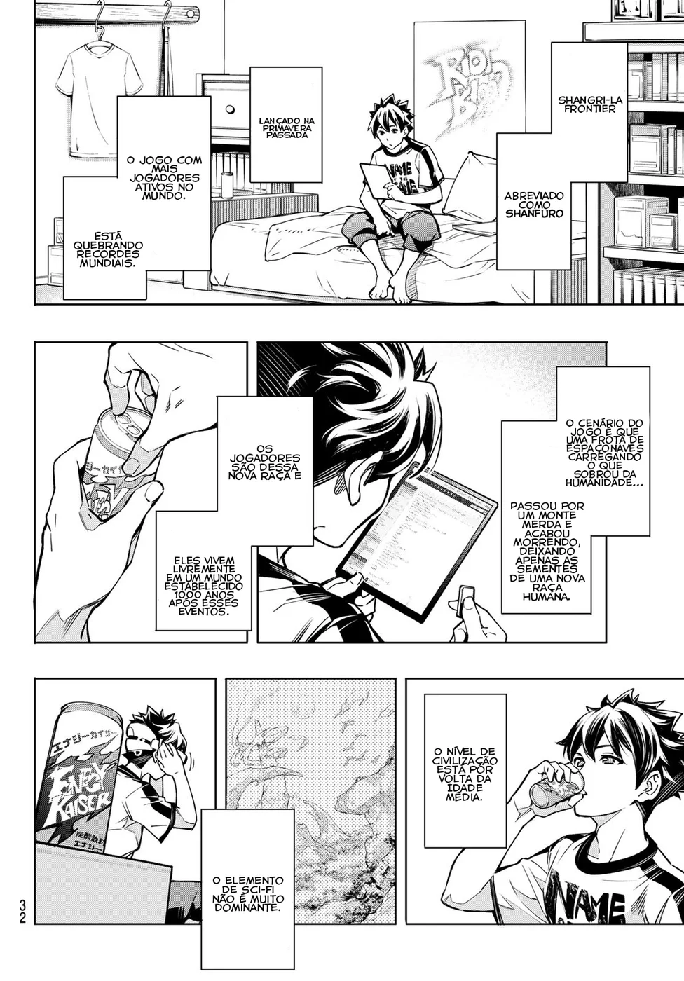 Read Shangri-La Frontier (pt) Manga Online