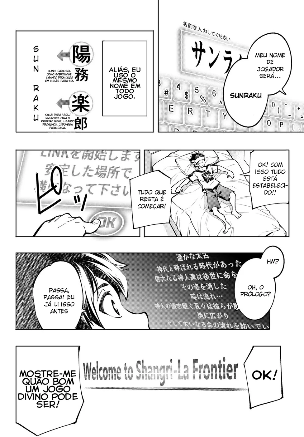 Read Shangri-La Frontier (pt) Manga Online