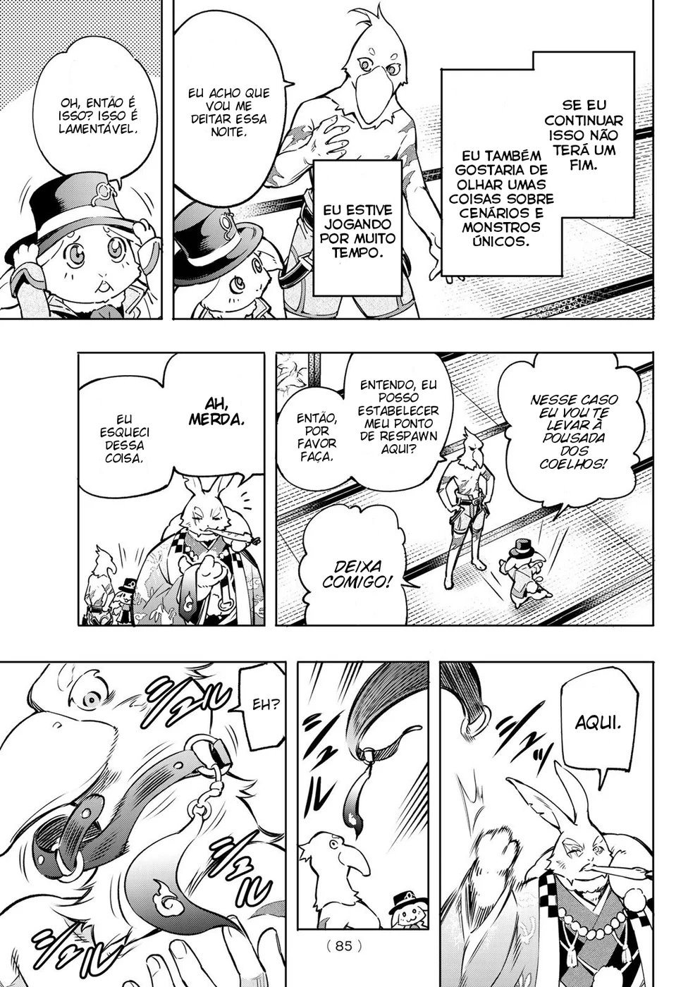 Read Shangri-La Frontier (pt) Manga Online