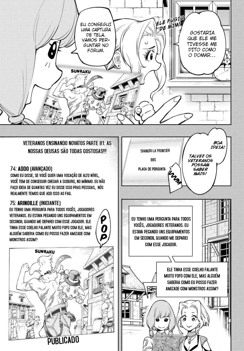 Read Shangri-La Frontier (pt) Manga Online