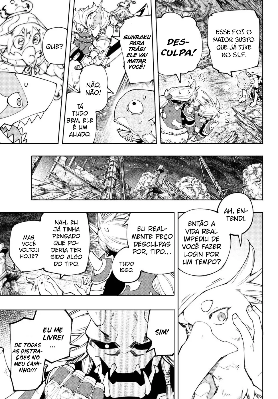 Read Shangri-La Frontier (pt) Manga Online