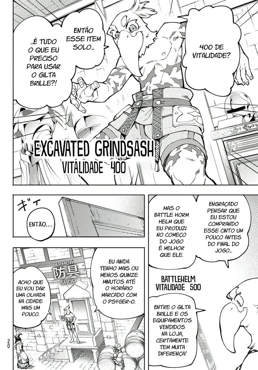 Read Shangri-La Frontier (pt) Manga Online