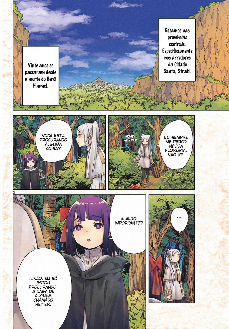 Read SouSou no Frieren (pt) Manga Online