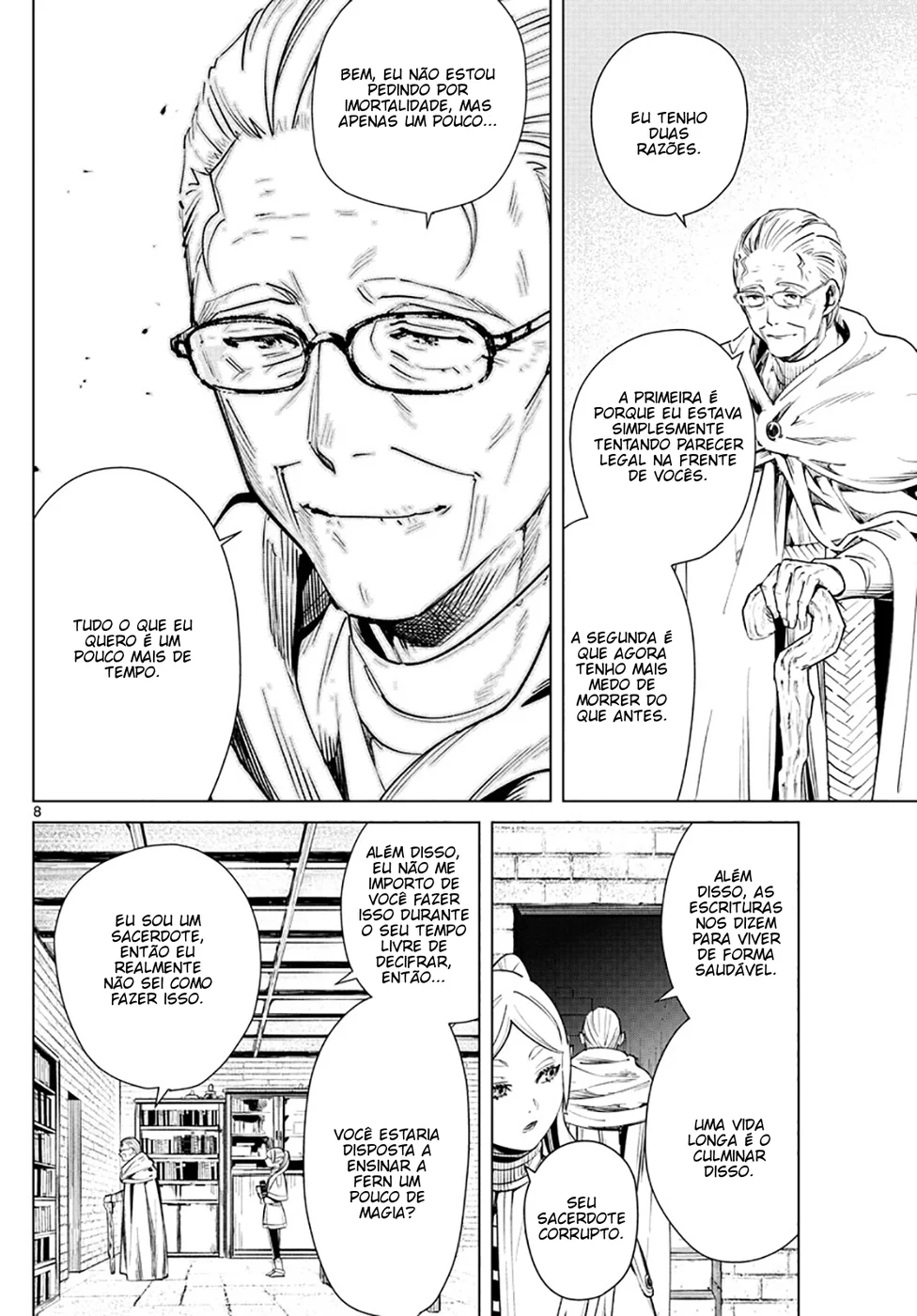 Read SouSou no Frieren (pt) Manga Online