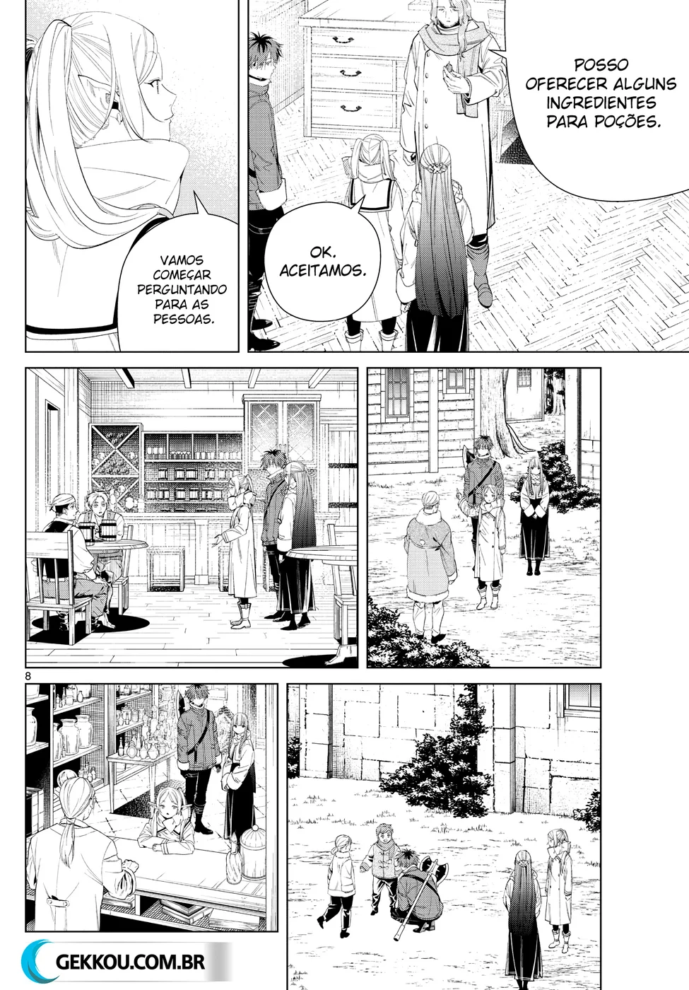 Read SouSou no Frieren (pt) Manga Online