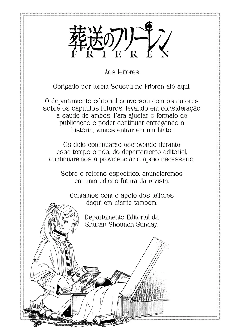 Read SouSou no Frieren (pt) Manga Online