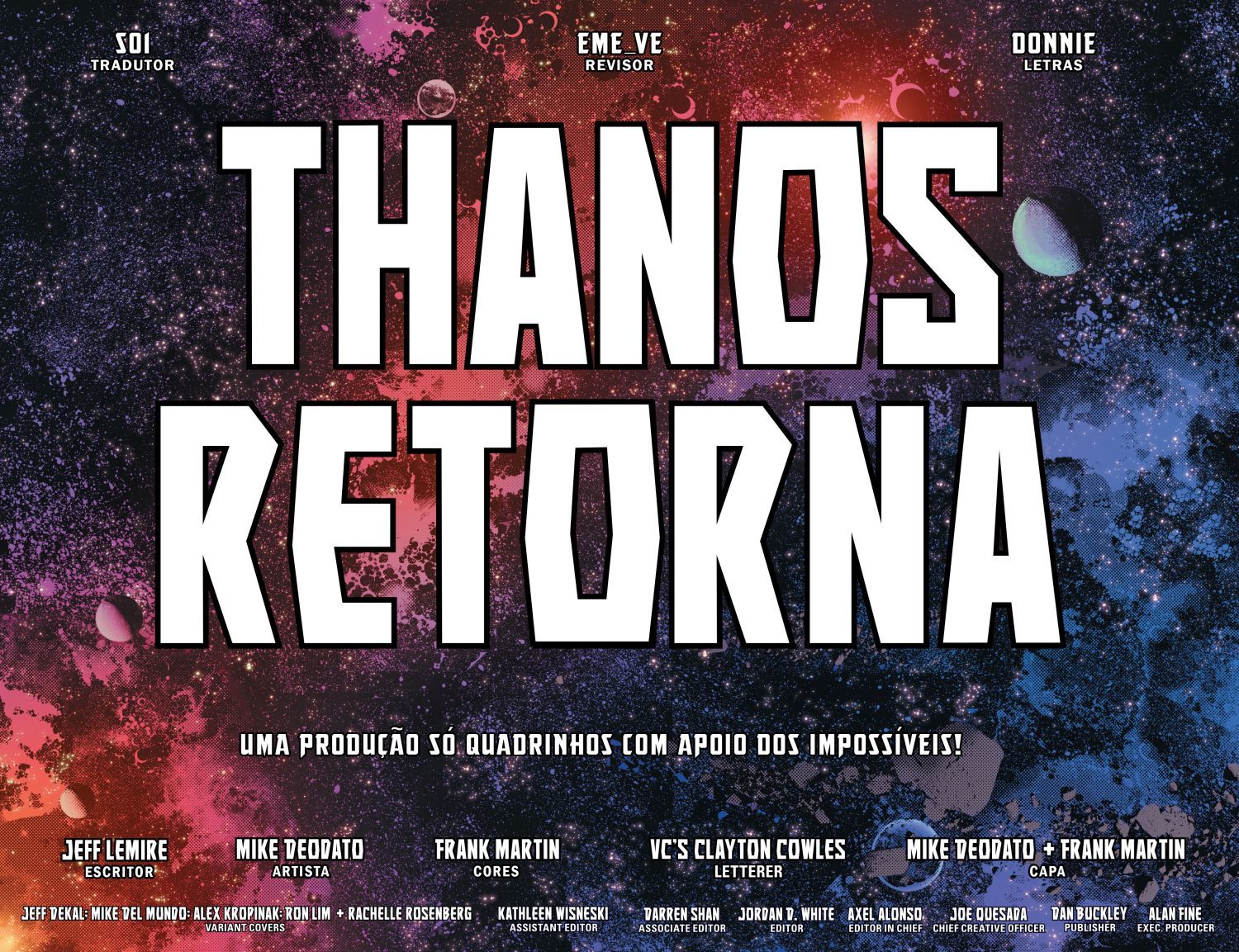 Read Thanos (2016) (pt) Manga Online