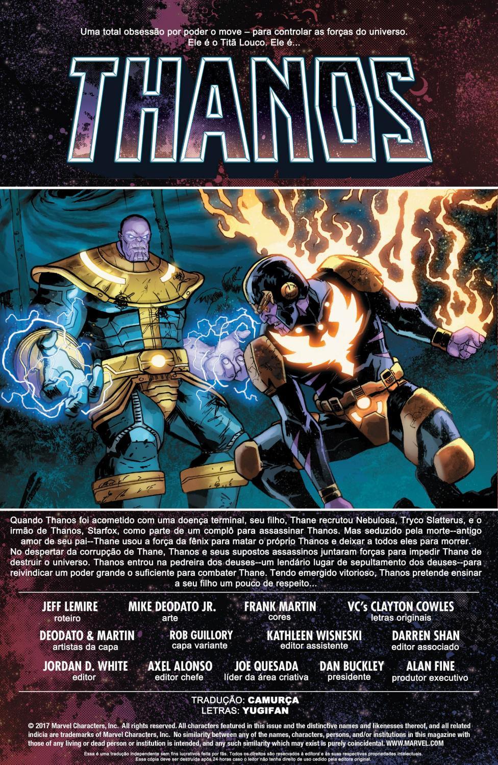 Read Thanos (2016) (pt) Manga Online