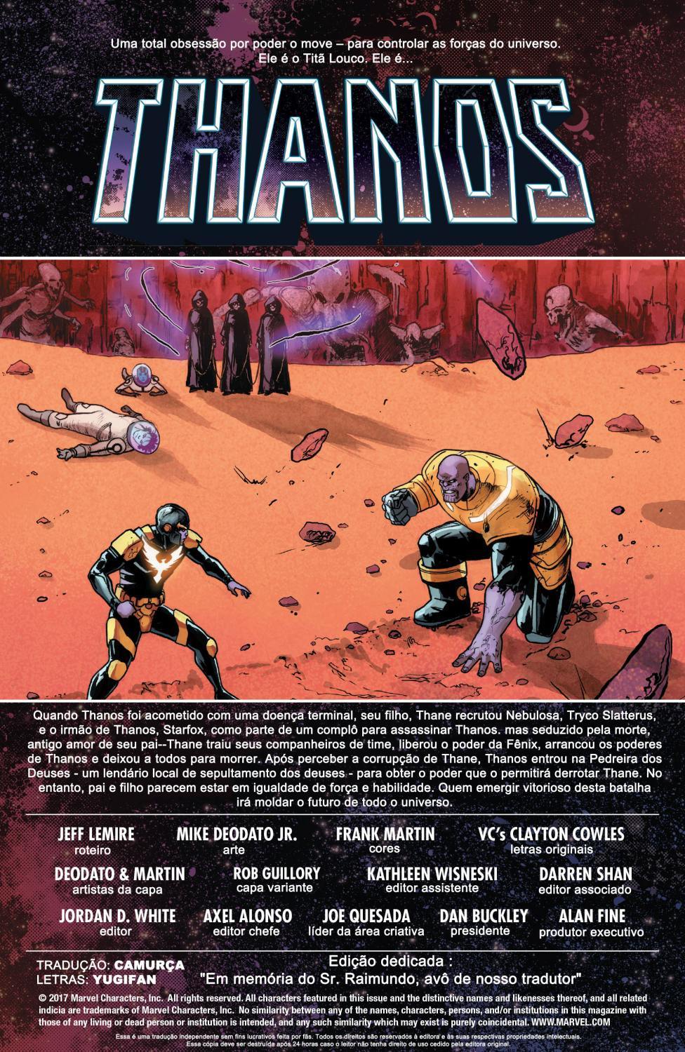 Read Thanos (2016) (pt) Manga Online