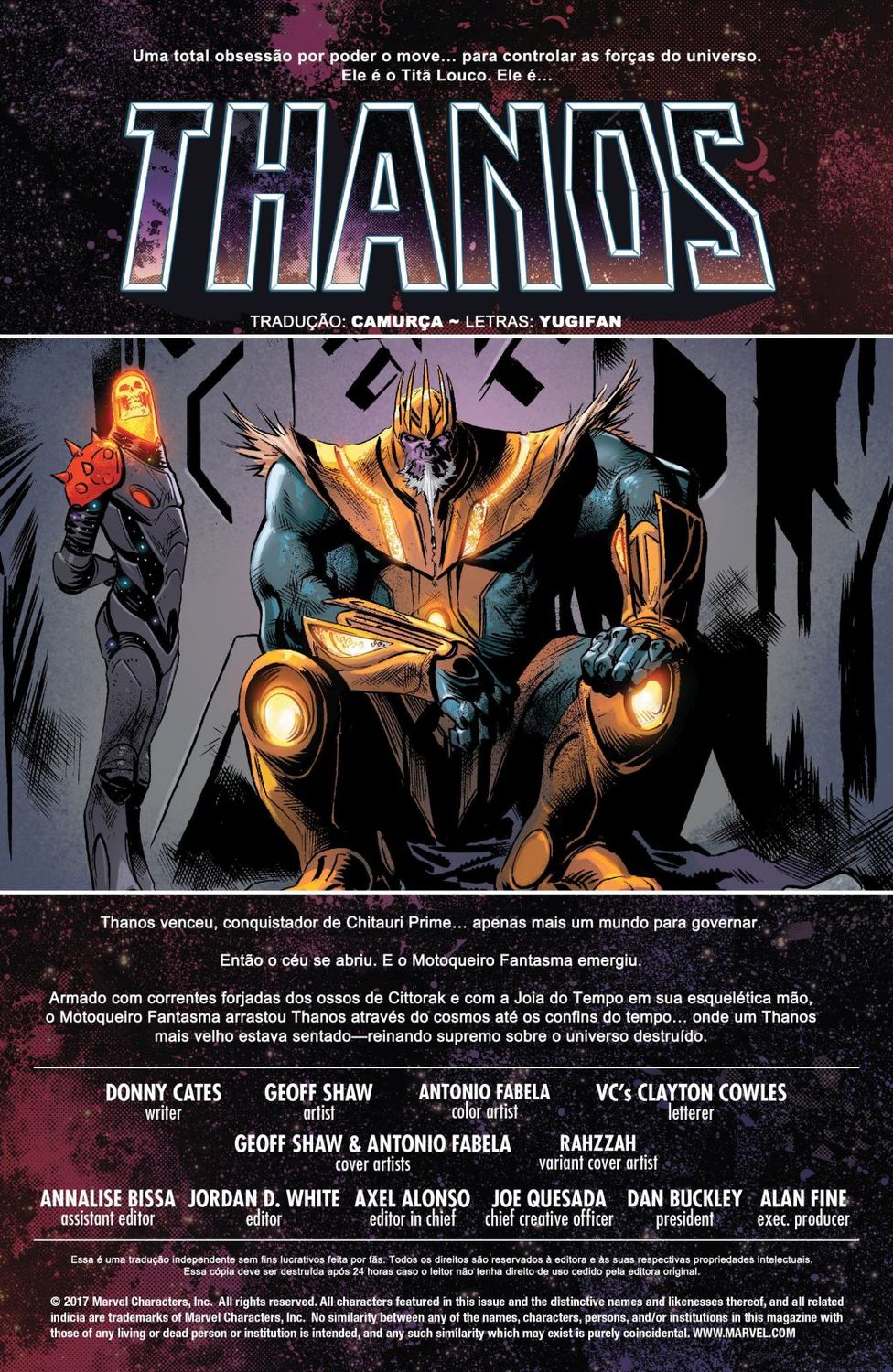 Read Thanos (2016) (pt) Manga Online