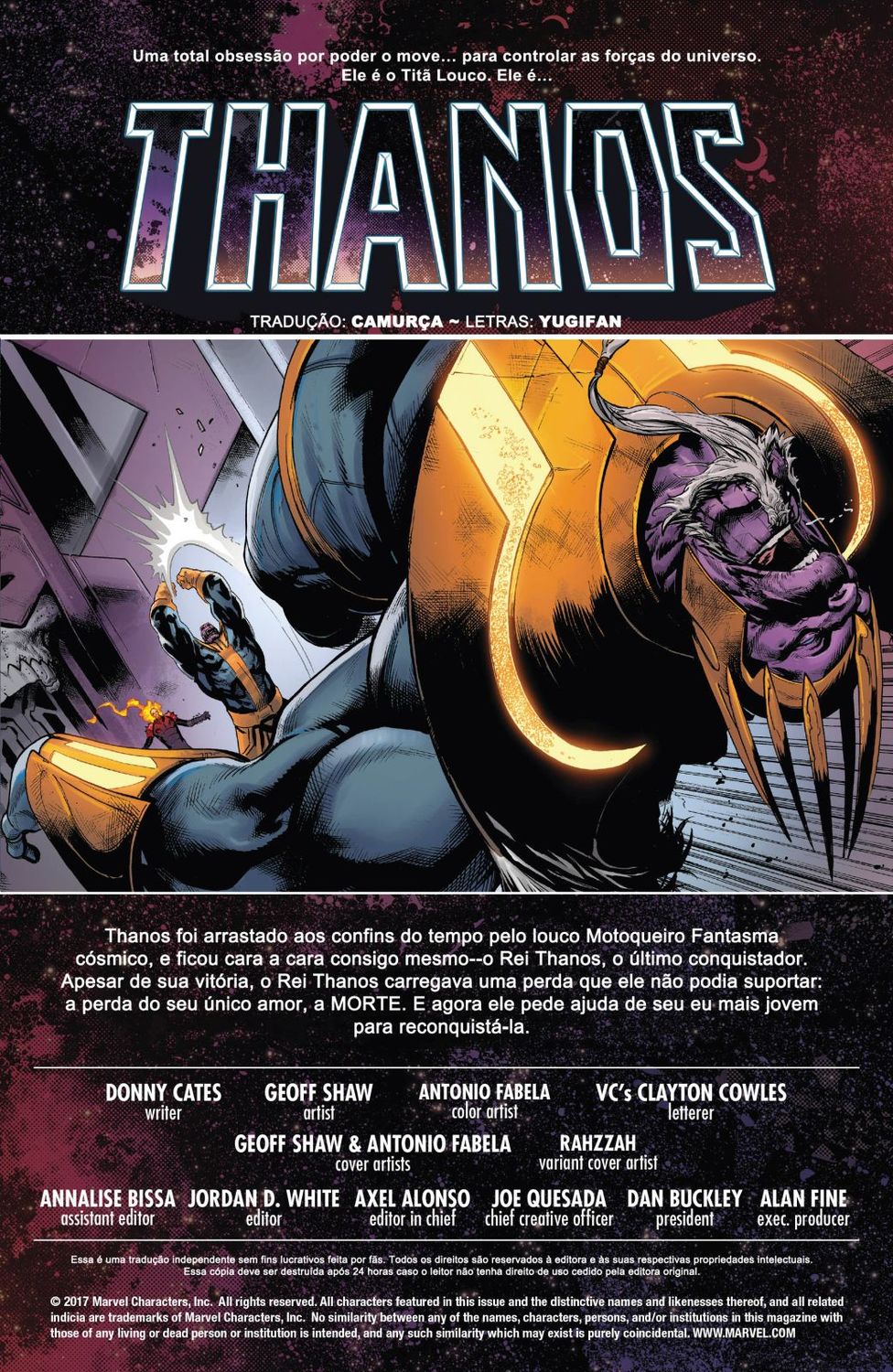 Read Thanos (2016) (pt) Manga Online