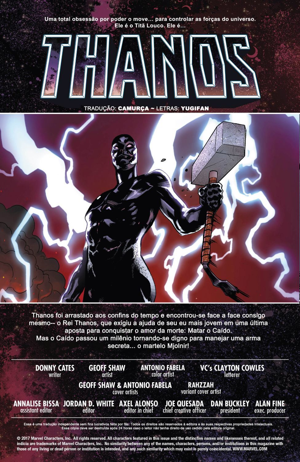 Read Thanos (2016) (pt) Manga Online