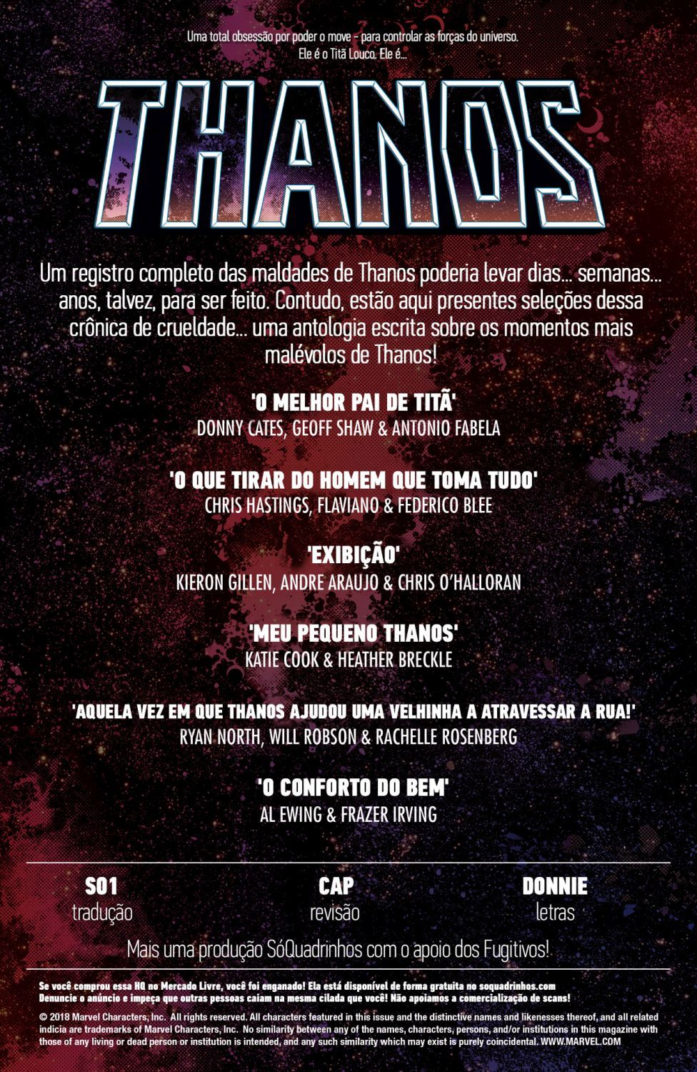 Read Thanos (2016) (pt) Manga Online